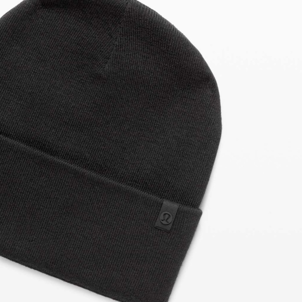 ❤️ Lululemon Chill Fighter Beanie Size L/XL Black NWT